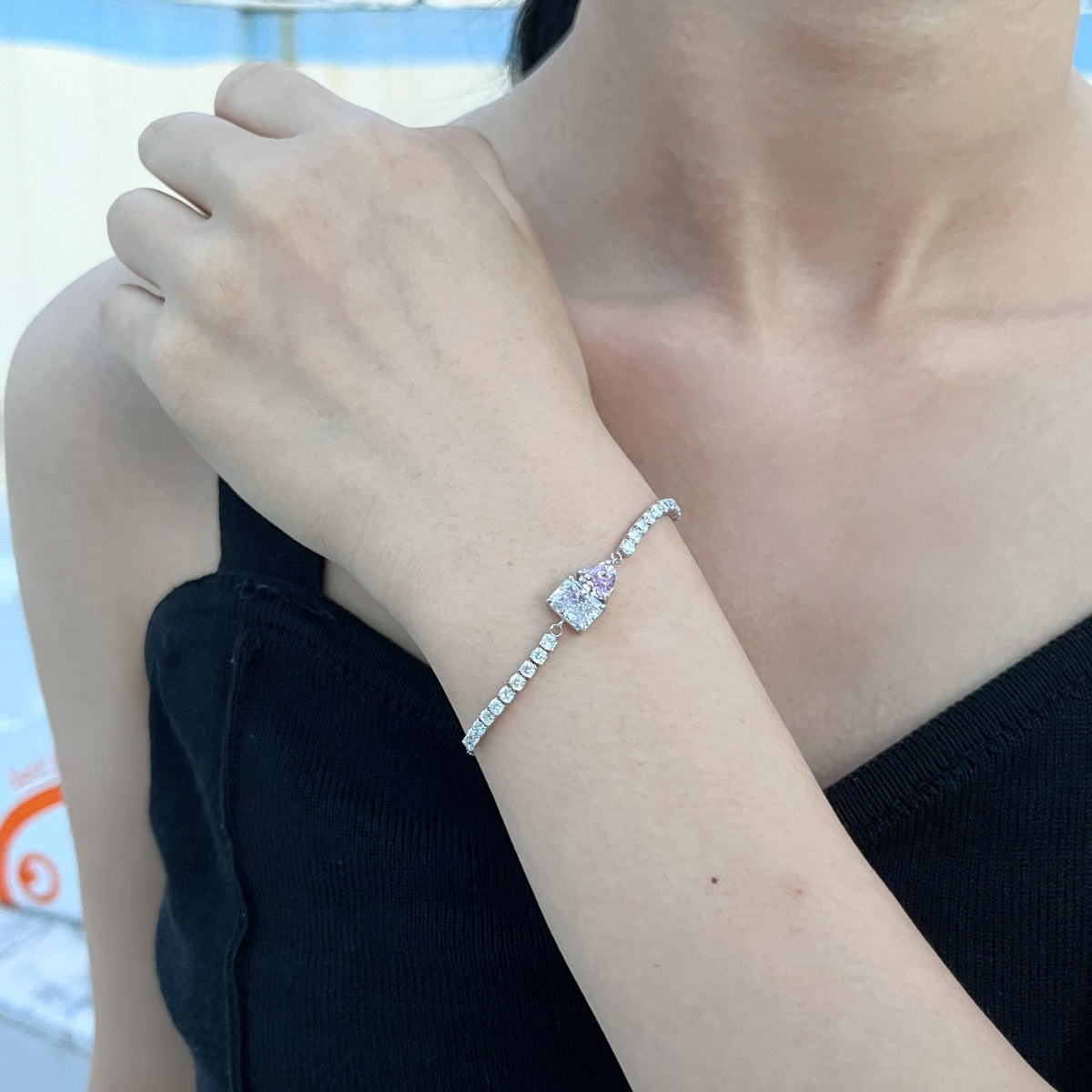 [Limara]Dazzling Unique Multi Shape Lover Bracelet