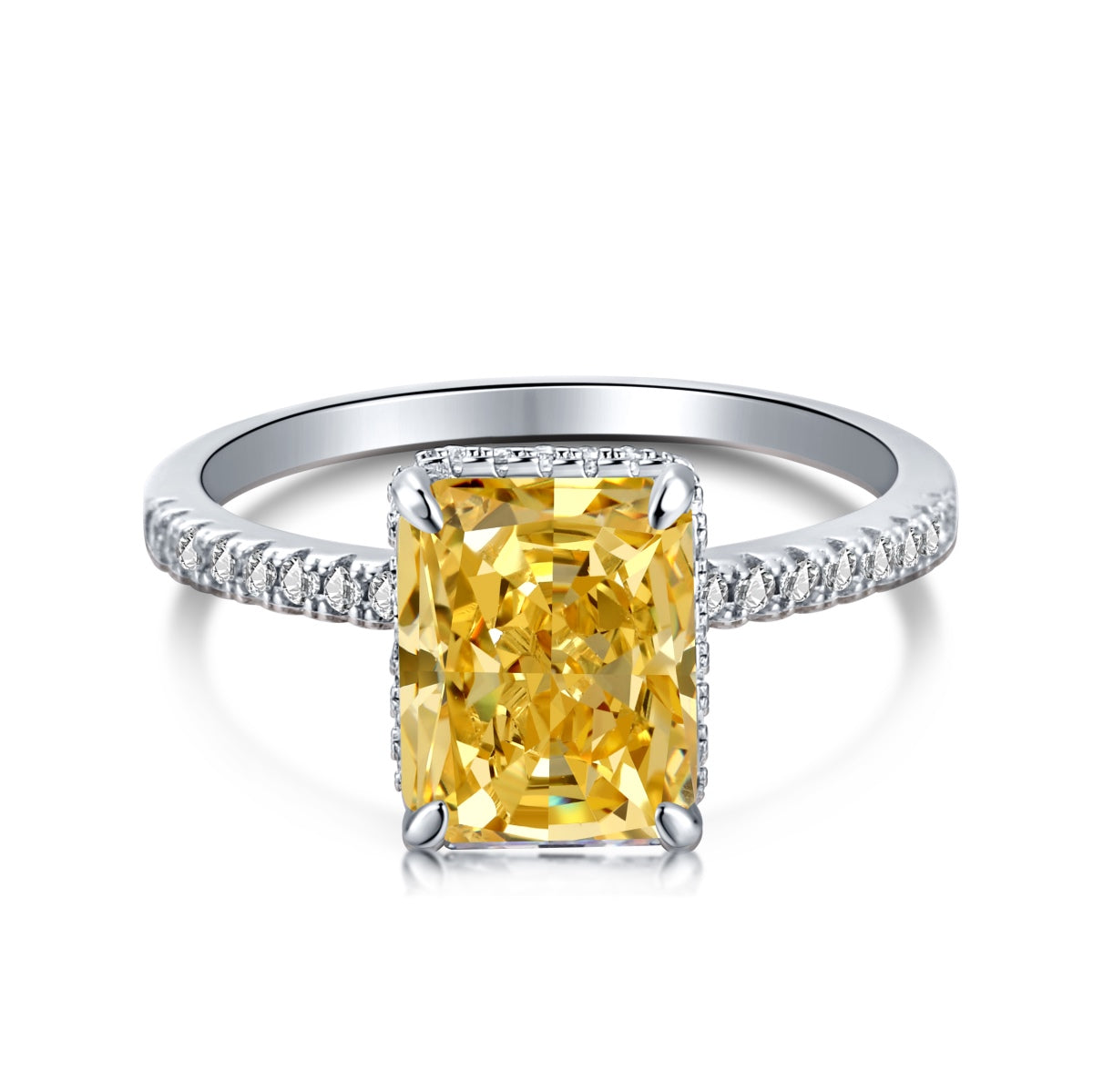 [Limara]4.0 Carat Luxurious Engagement Ring