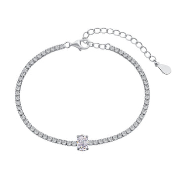 [Limara]0.75 Carat Exquisite Oval Cut Daily Bracelet