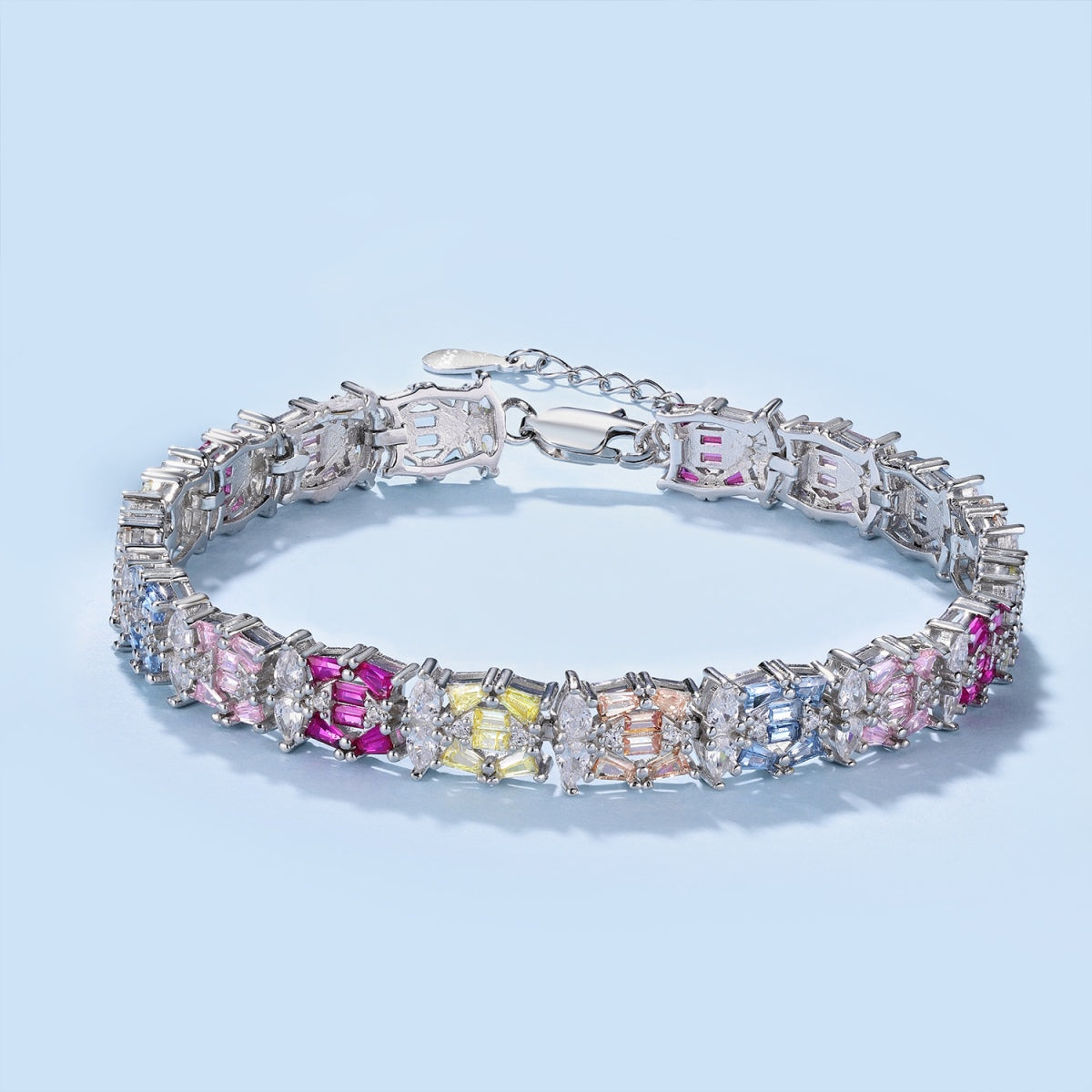 [Limara]Delicate Colorful Multi Cut Party Bracelet