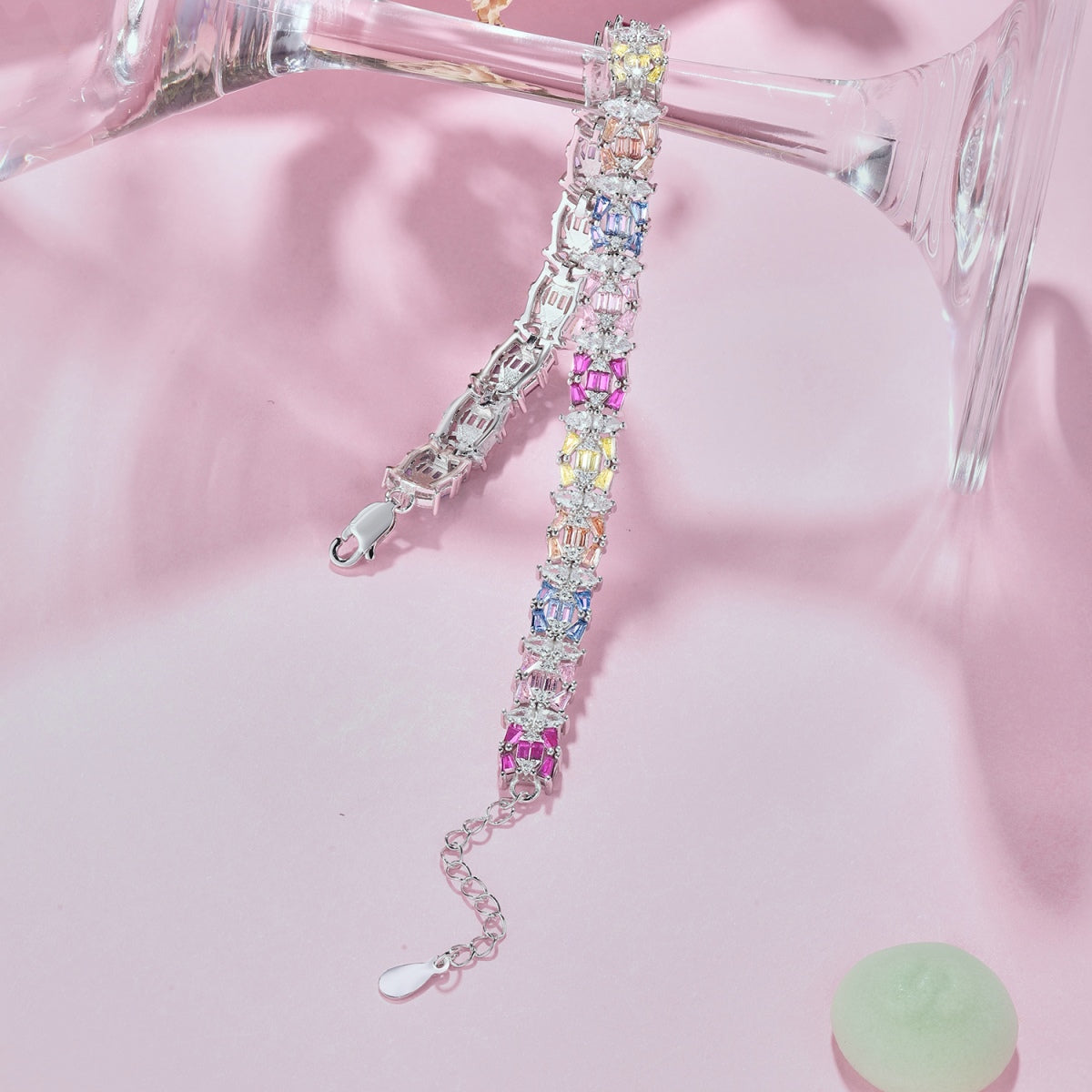 [Limara]Delicate Colorful Multi Cut Party Bracelet