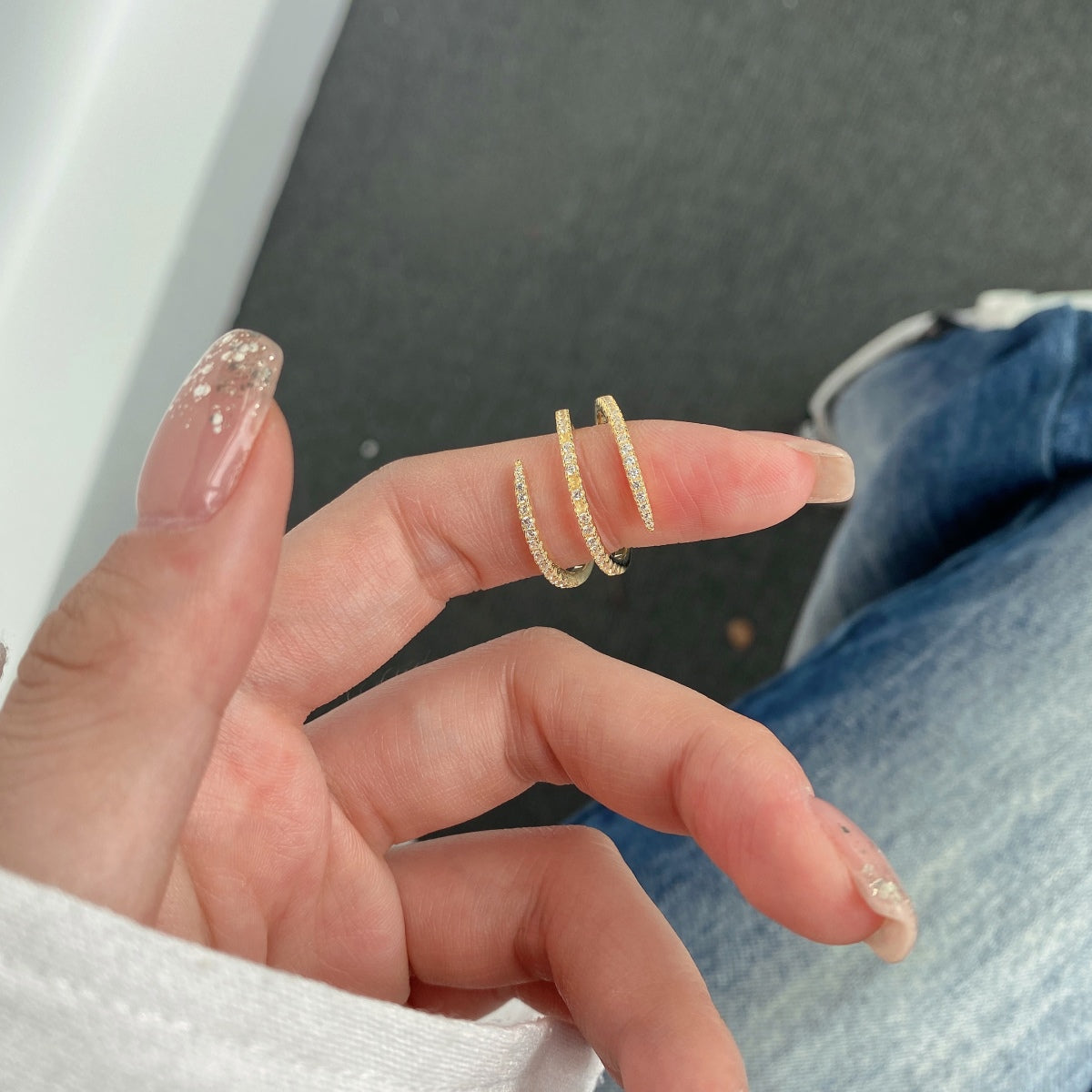 [Limara]Unique Vibrant Entangle Daily Ring