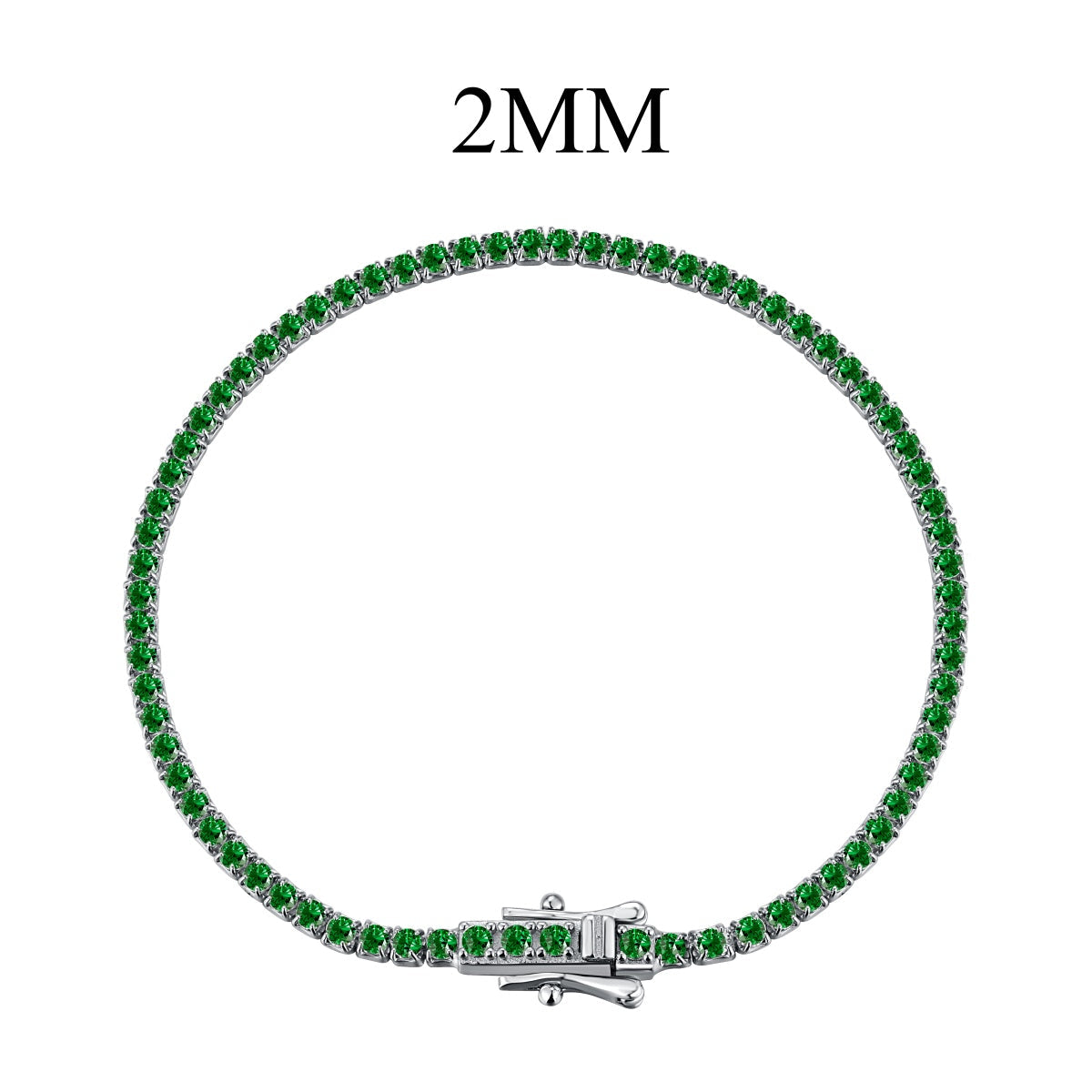 [Limara]Radiant Colorful Round Cut Party Bracelet