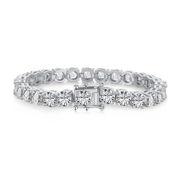 [Limara]0.75 Carat Dazzling Round Cut Wedding Bracelet