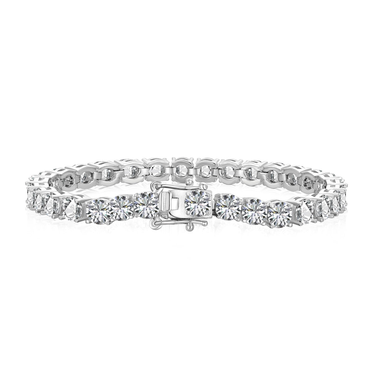 [Limara]Ornate Sparkling Round Cut Wedding Bracelet