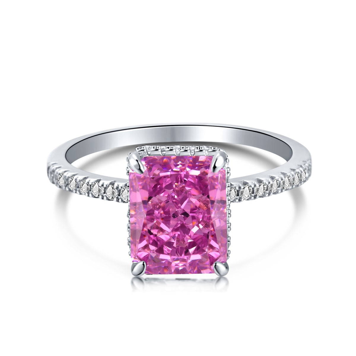 [Limara]4.0 Carat Luxurious Engagement Ring