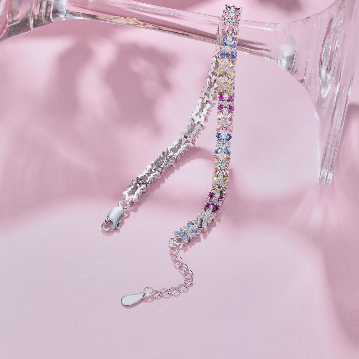 [Limara]Radiant Colorful Emerald Cut Party Bracelet
