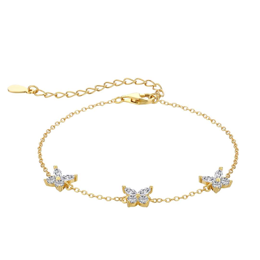 [Limara]Radiant Butterfly Shape Necklace