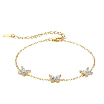 [Limara]Radiant Butterfly Shape Necklace