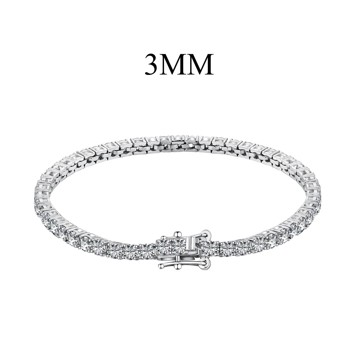 [Limara]Radiant Colorful Round Cut Party Bracelet
