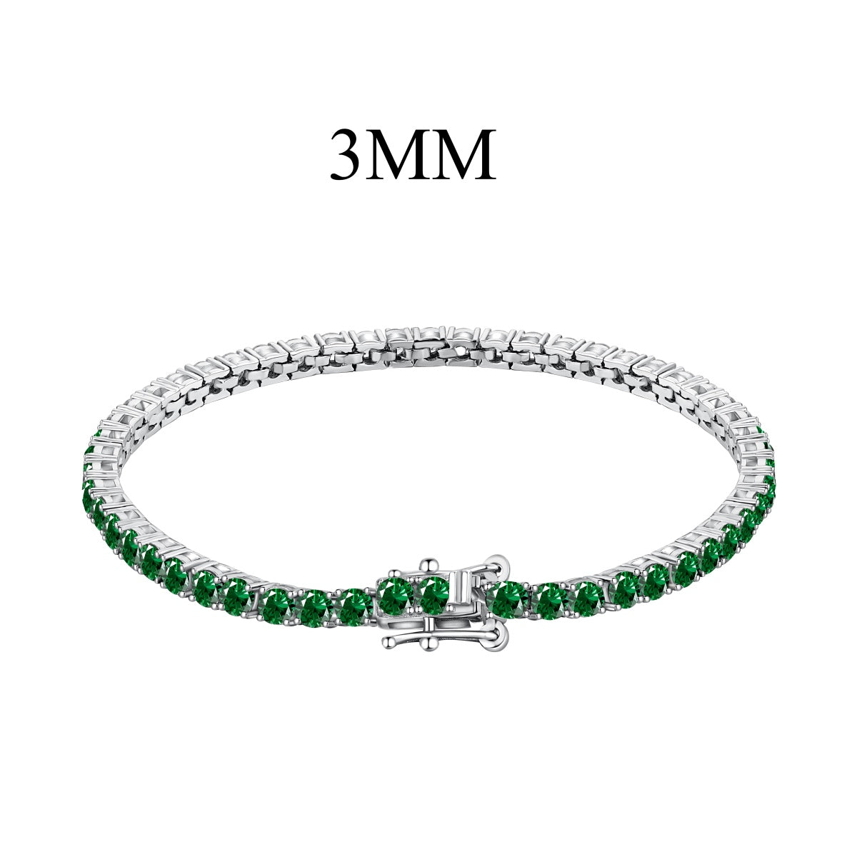 [Limara]Radiant Colorful Round Cut Party Bracelet