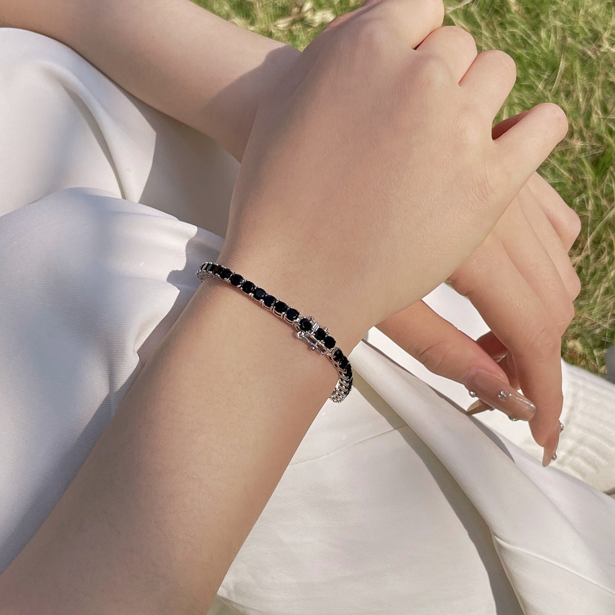 [Limara]Radiant Colorful Round Cut Party Bracelet