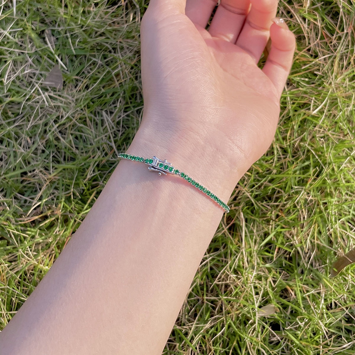 [Limara]Radiant Colorful Round Cut Party Bracelet