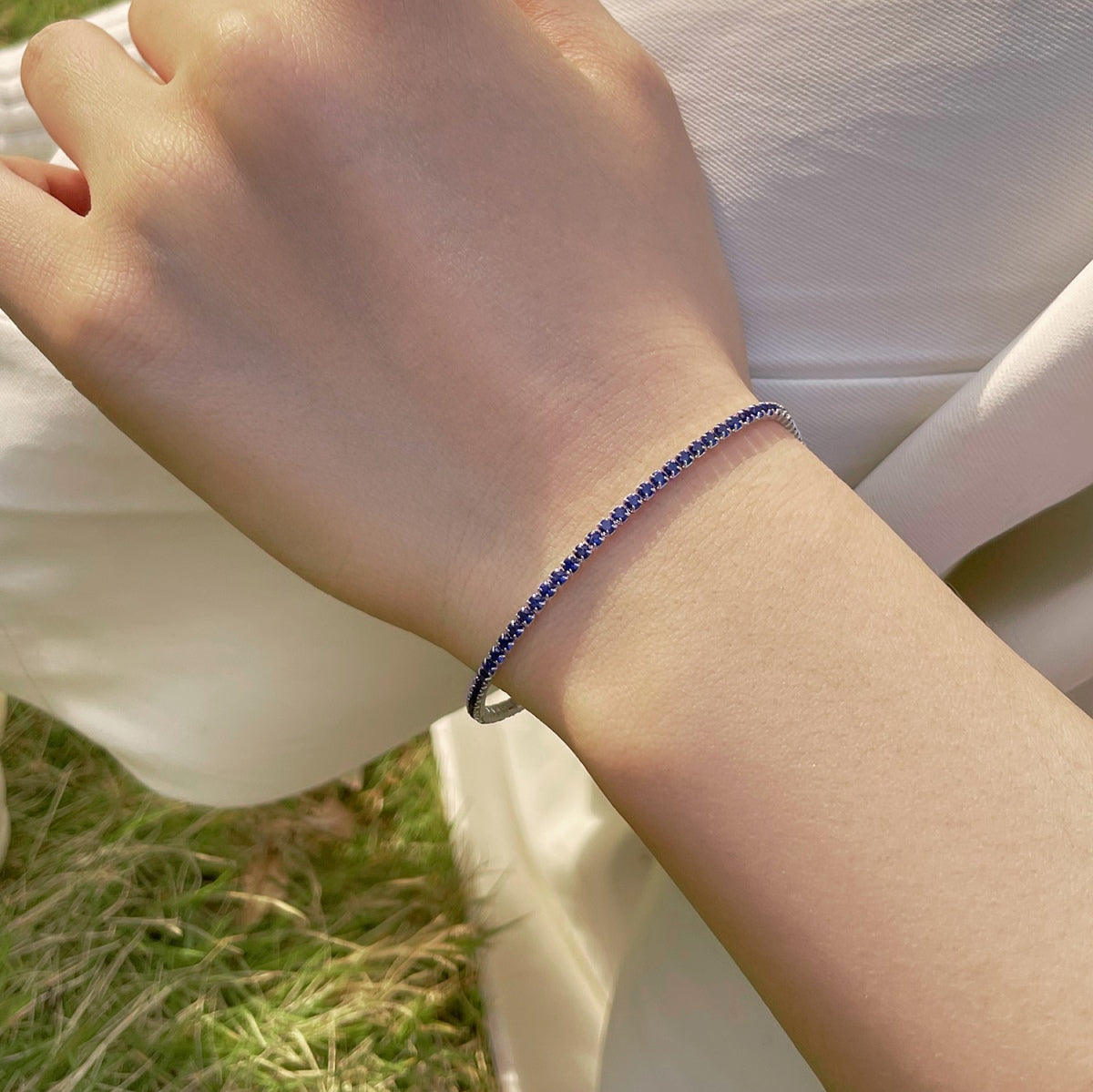 [Limara]Radiant Colorful Round Cut Party Bracelet