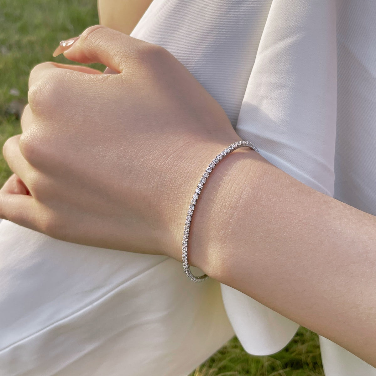 [Limara]Radiant Colorful Round Cut Party Bracelet