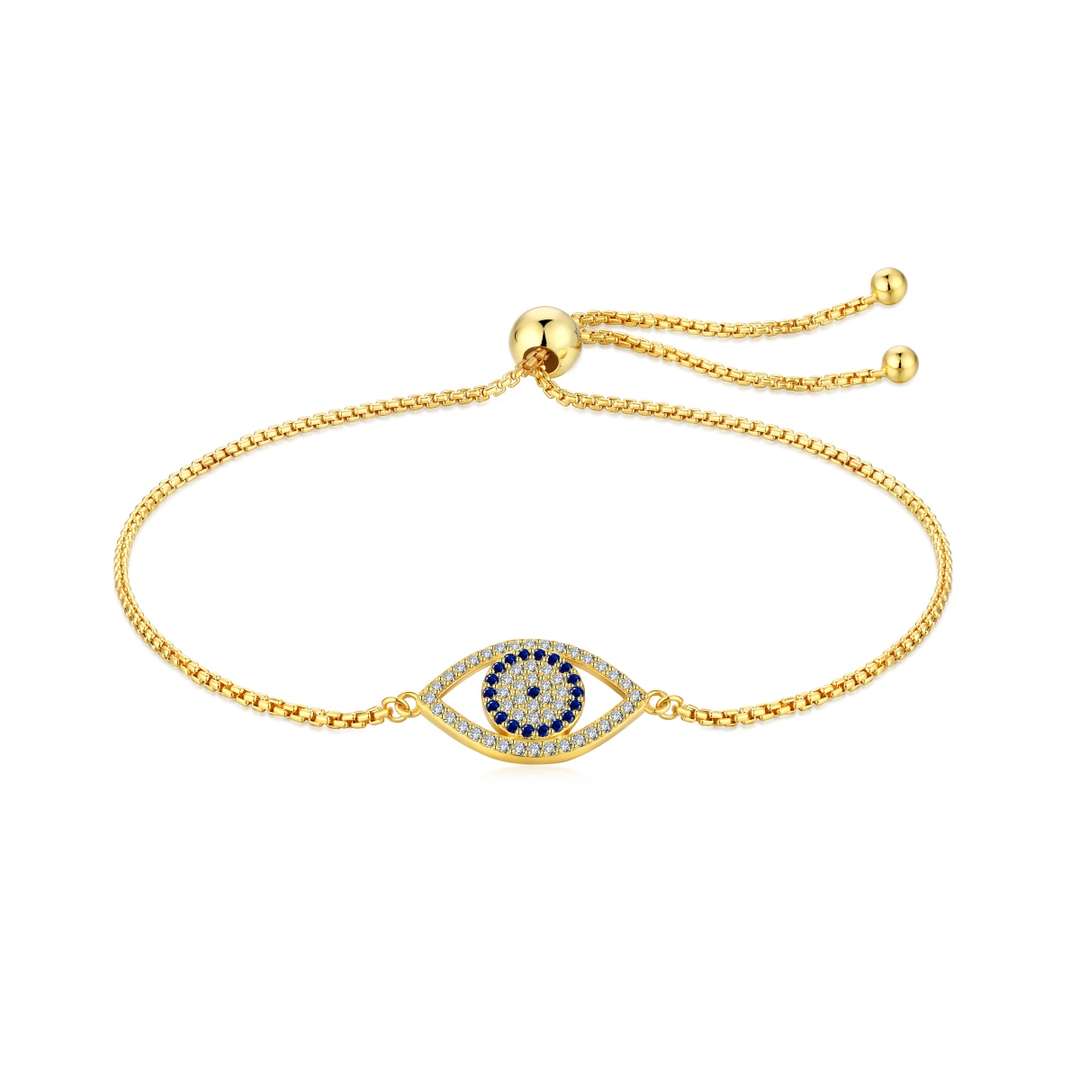 [Limara]Dazzling Eye Shape Necklace