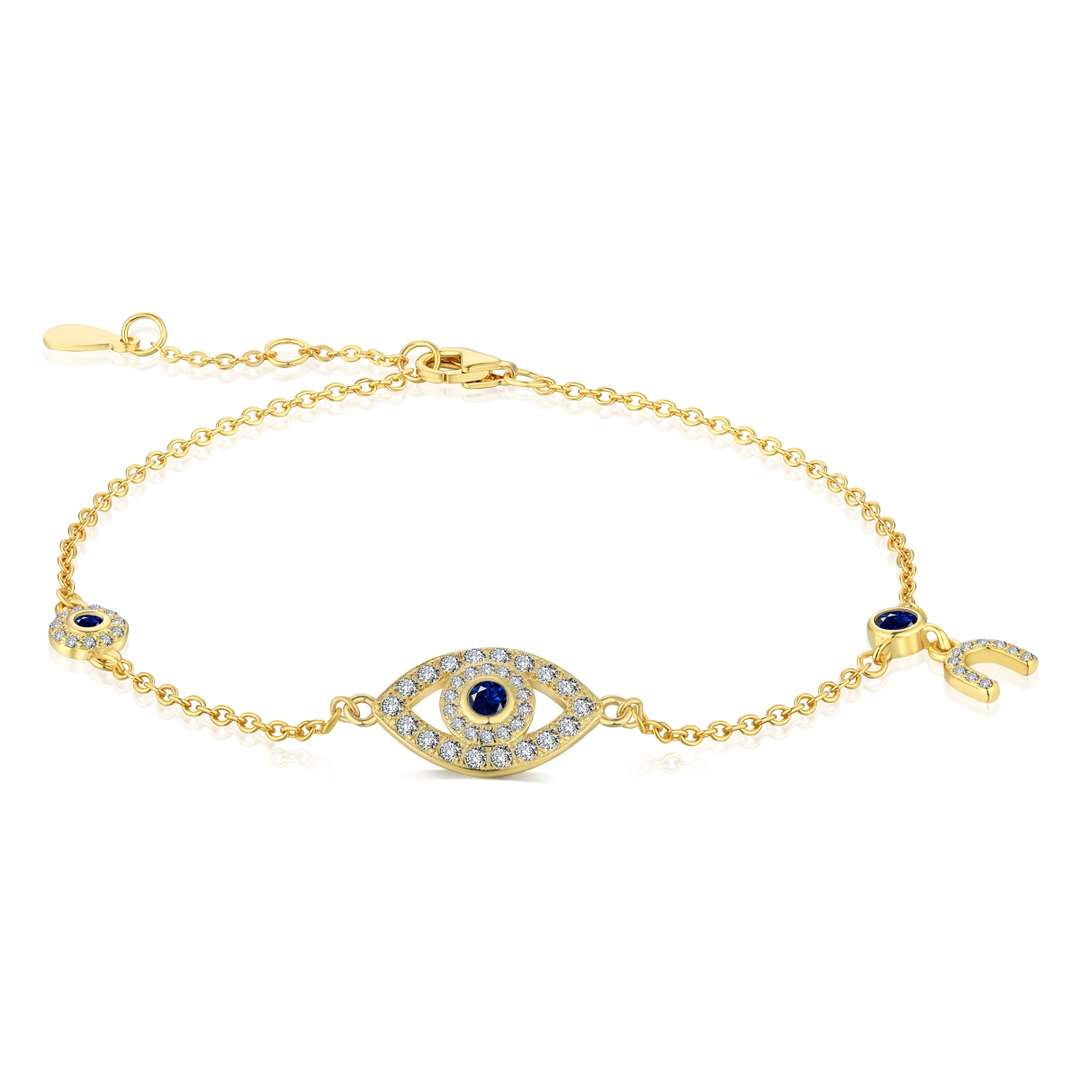 [Limara]Dainty Eye Shape Necklace