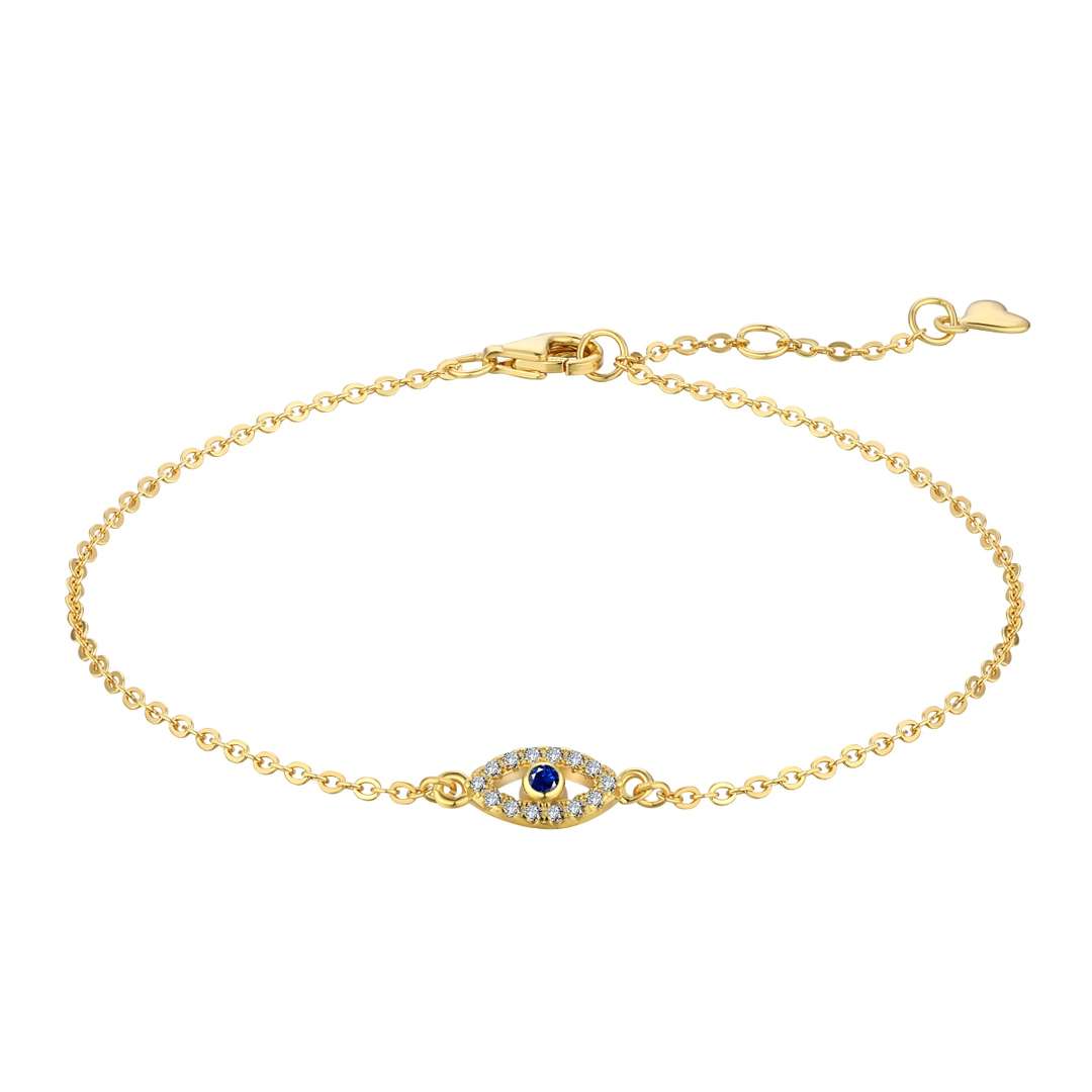 [Limara]Evil Eye Shape Necklace