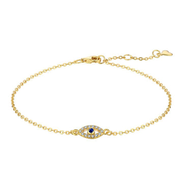 [Limara]Evil Eye Shape Necklace