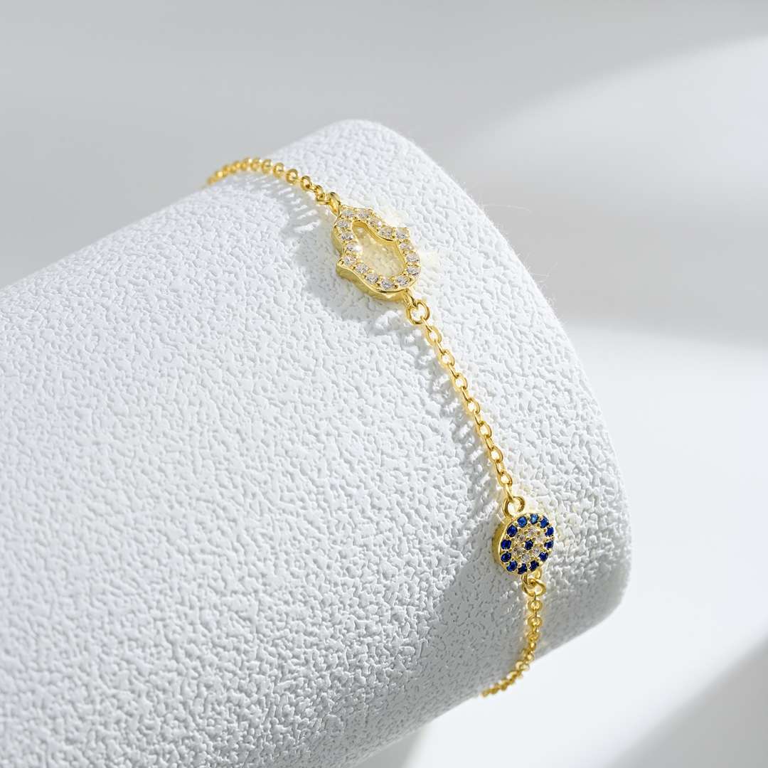 [Limara]Gost Shape & Round Shape Necklace
