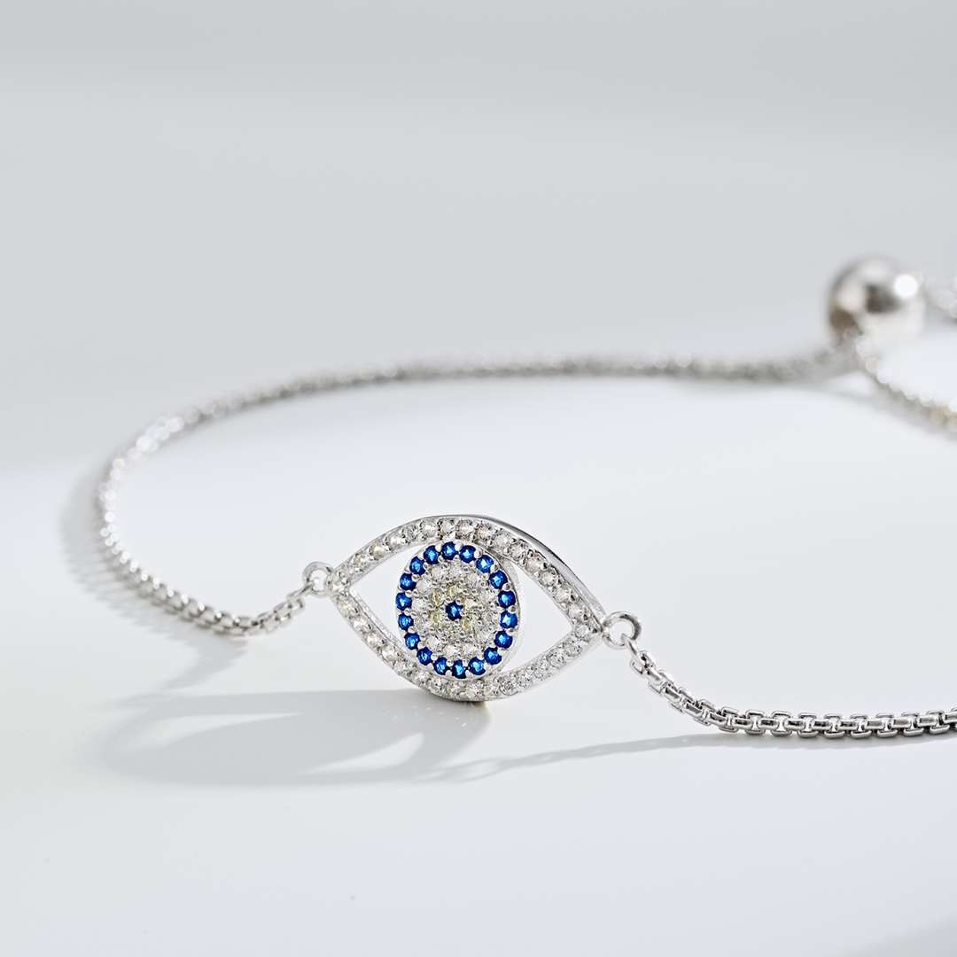 [Limara]Dazzling Eye Shape Necklace