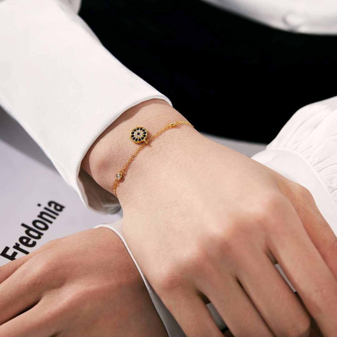 [Limara]Devil's Eye Round Shape Bracelet