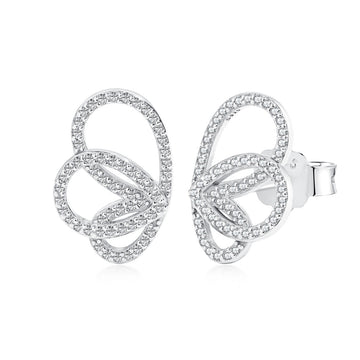 [Limara]Exquisite Butterfly Shape Earrings