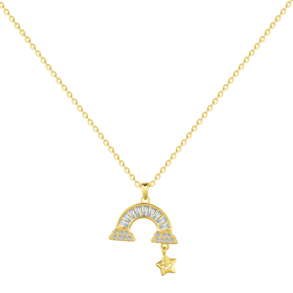 [Limara]Unique Rainbow Star Necklace