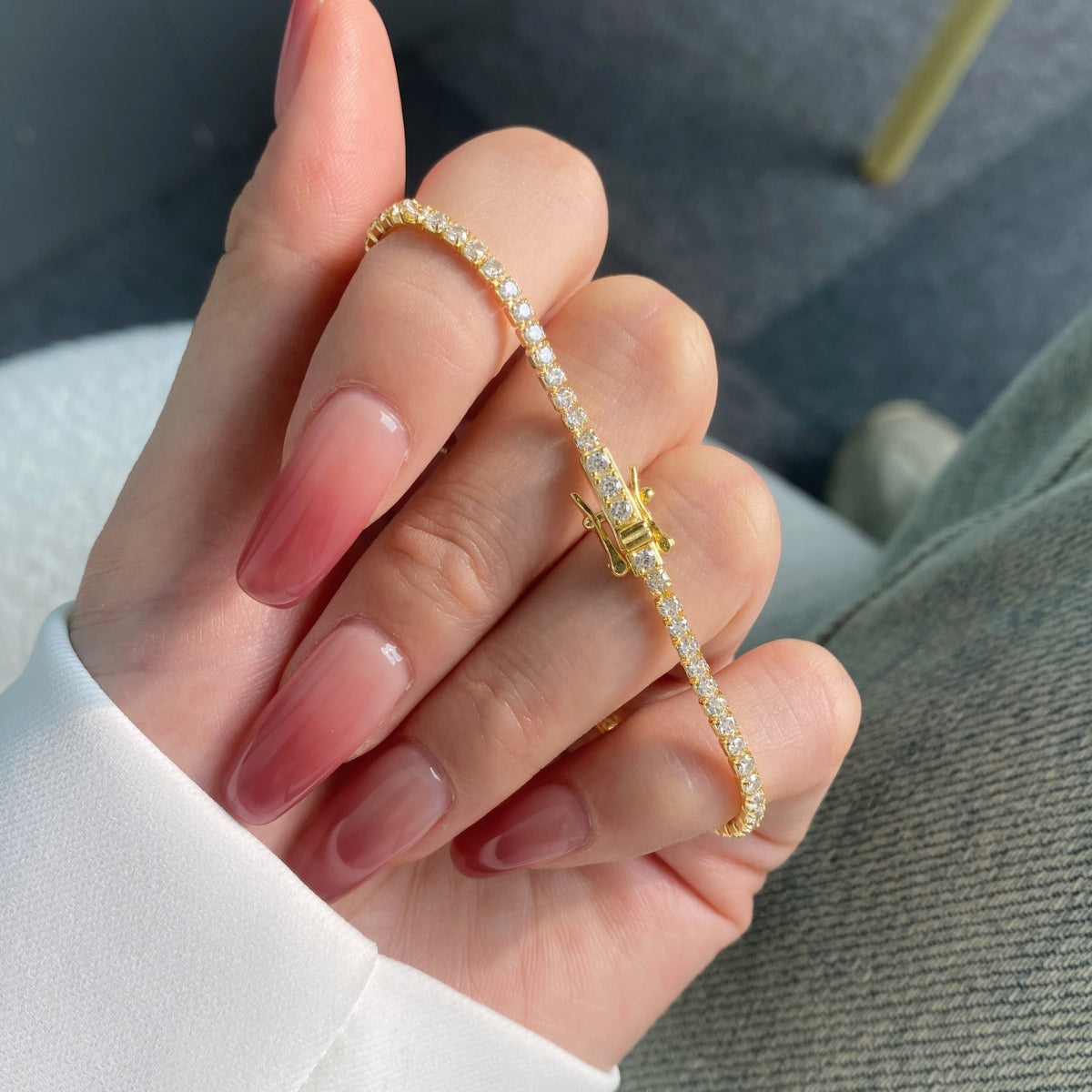 [Limara]Radiant Colorful Round Cut Party Bracelet