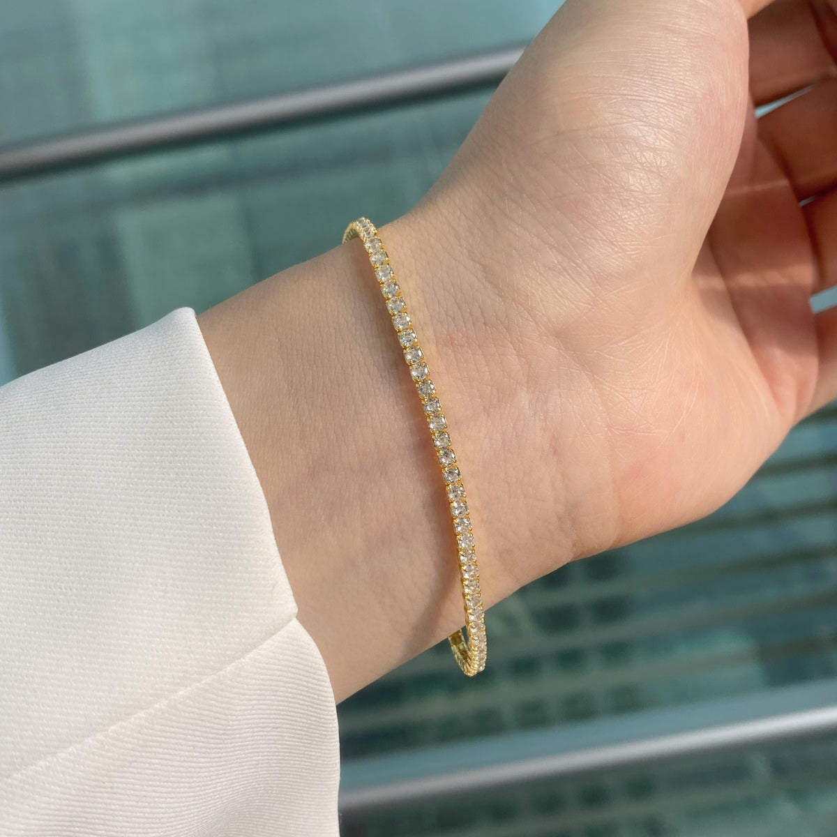 [Limara]Radiant Colorful Round Cut Party Bracelet