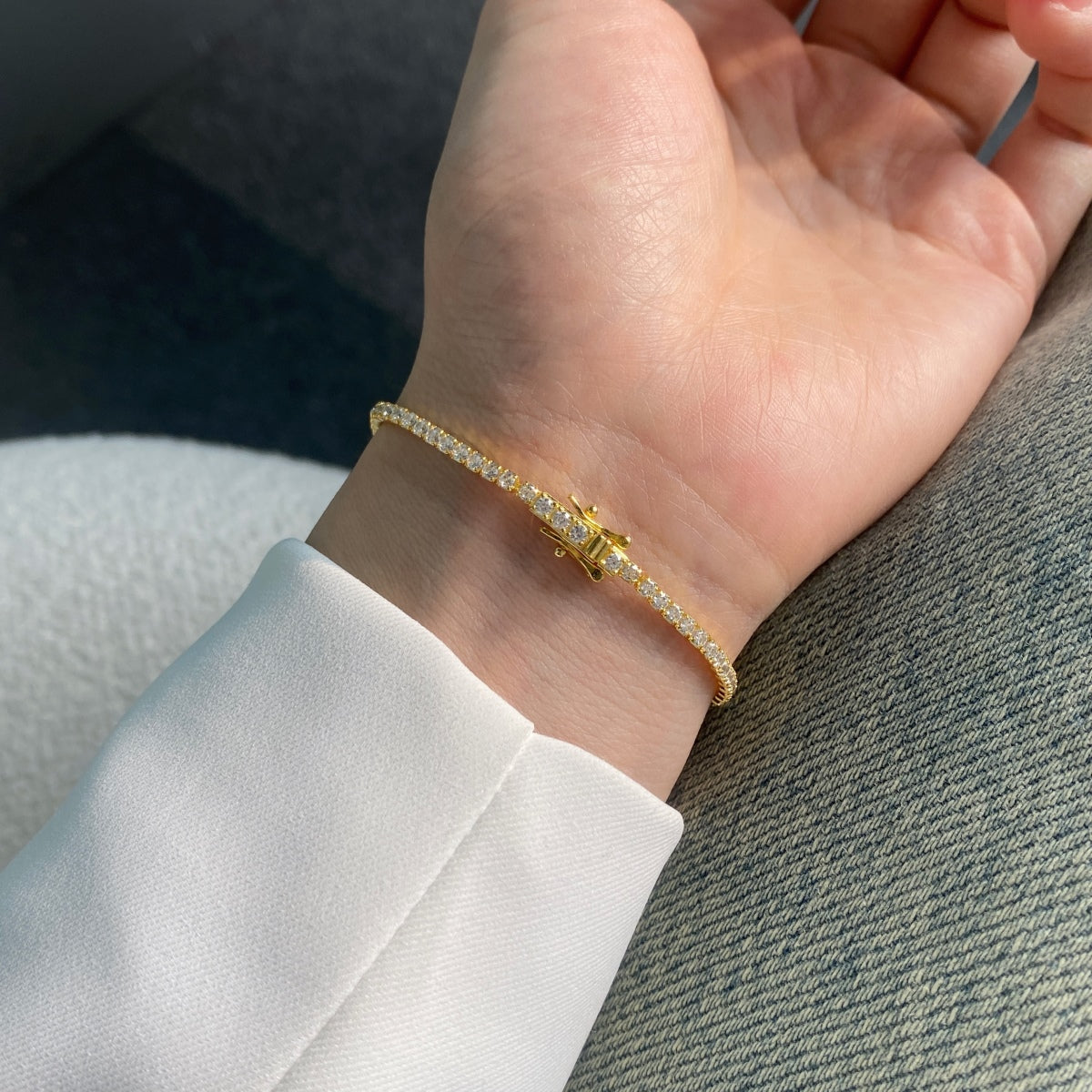 [Limara]Radiant Colorful Round Cut Party Bracelet