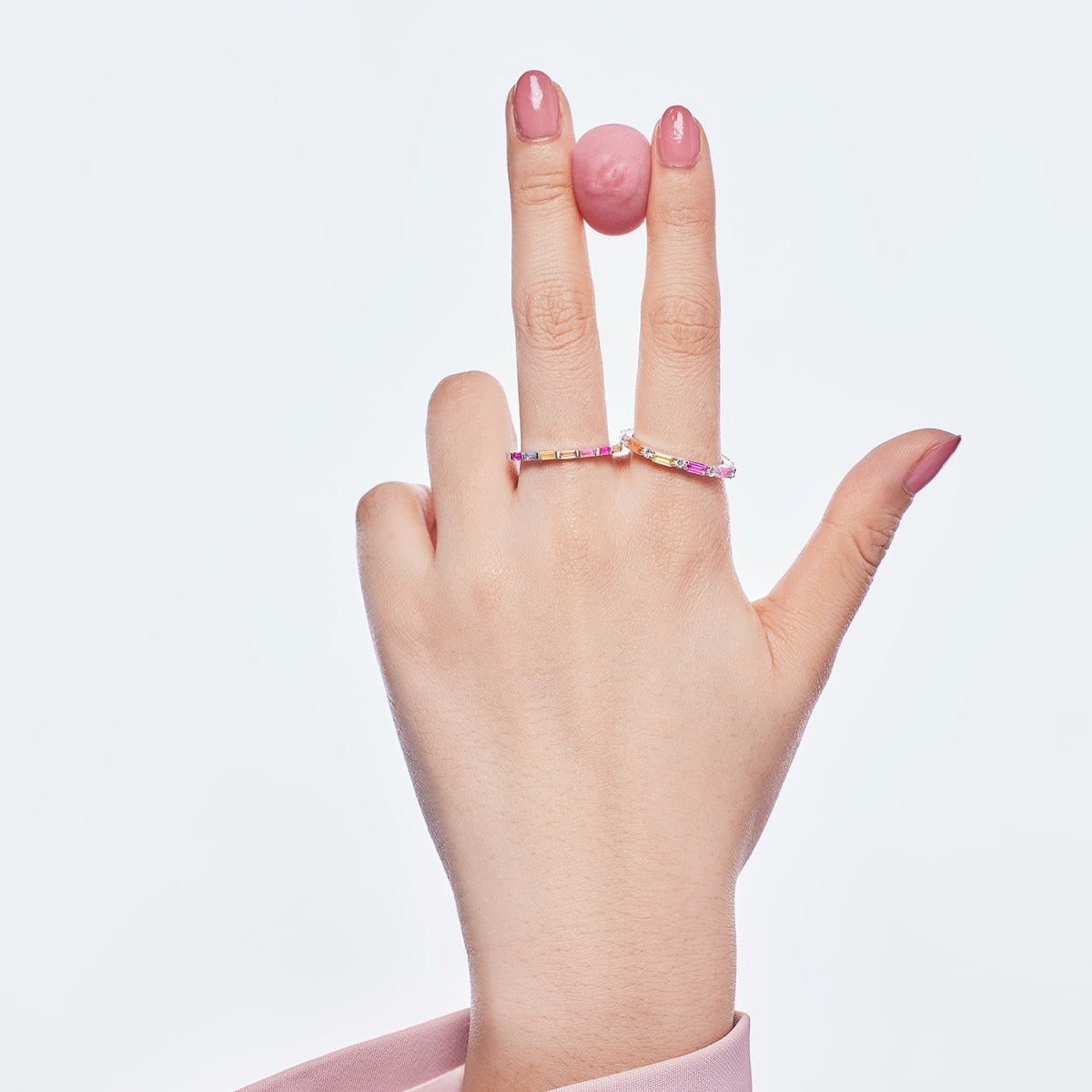 [Limara]Lively In Shades Elegant Radiant Cut Daily Ring