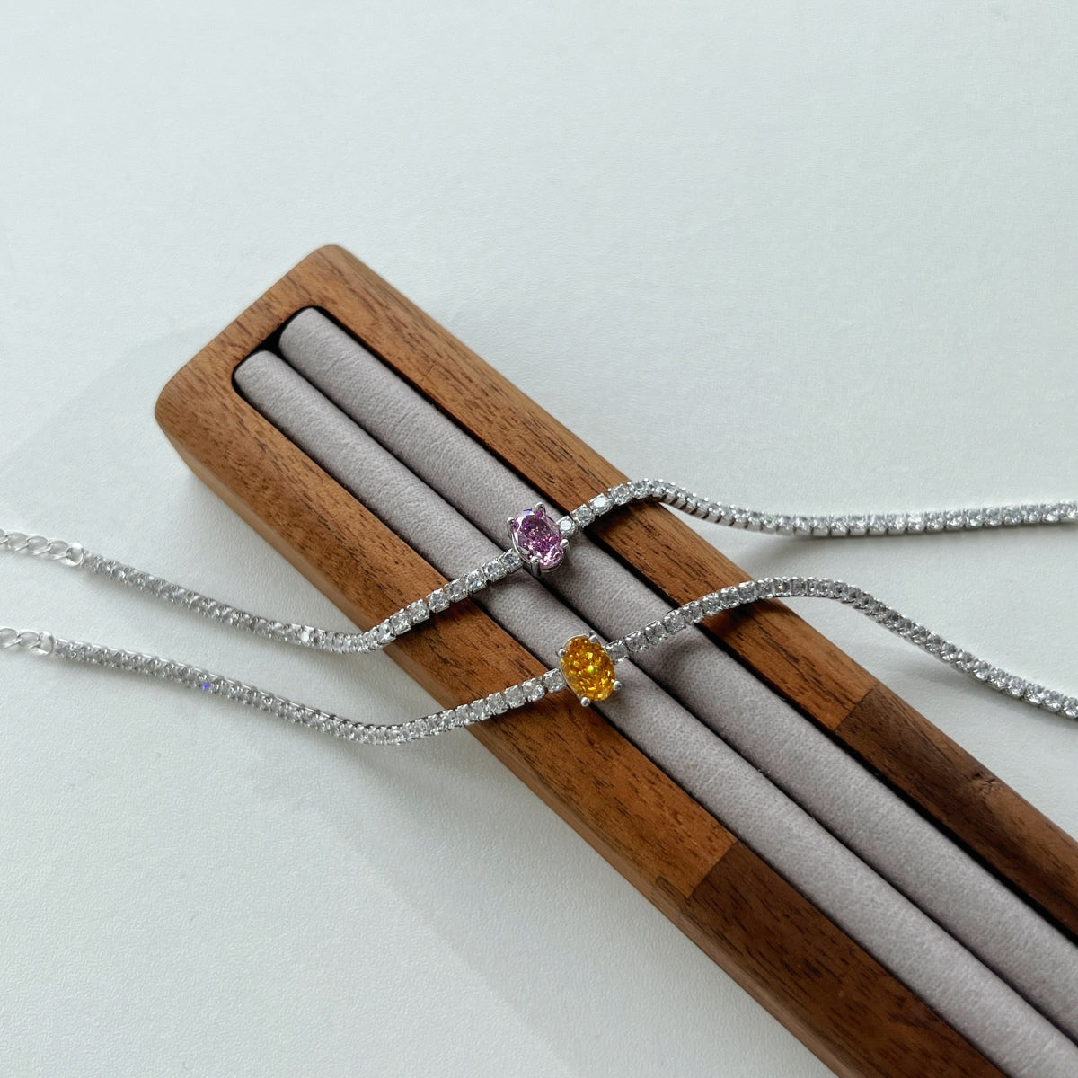 [Limara]0.75 Carat Exquisite Oval Cut Daily Bracelet
