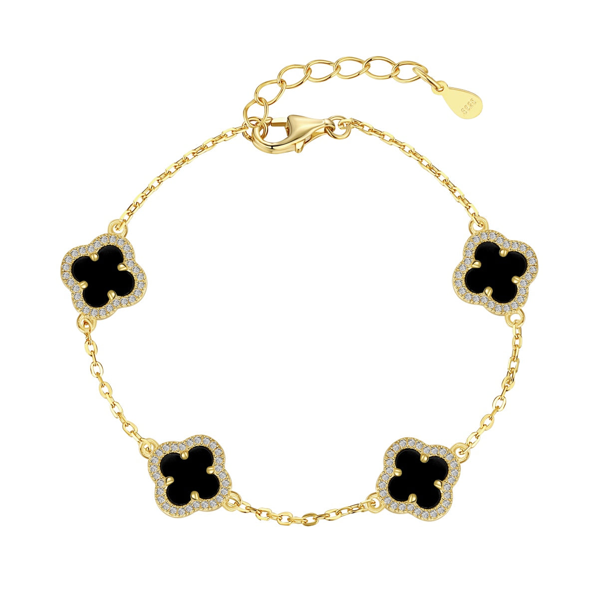 [Limara]Four-Leaf Clover Exquisite Bracelet