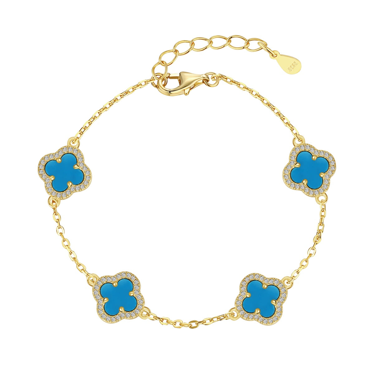 [Limara]Four-Leaf Clover Exquisite Bracelet