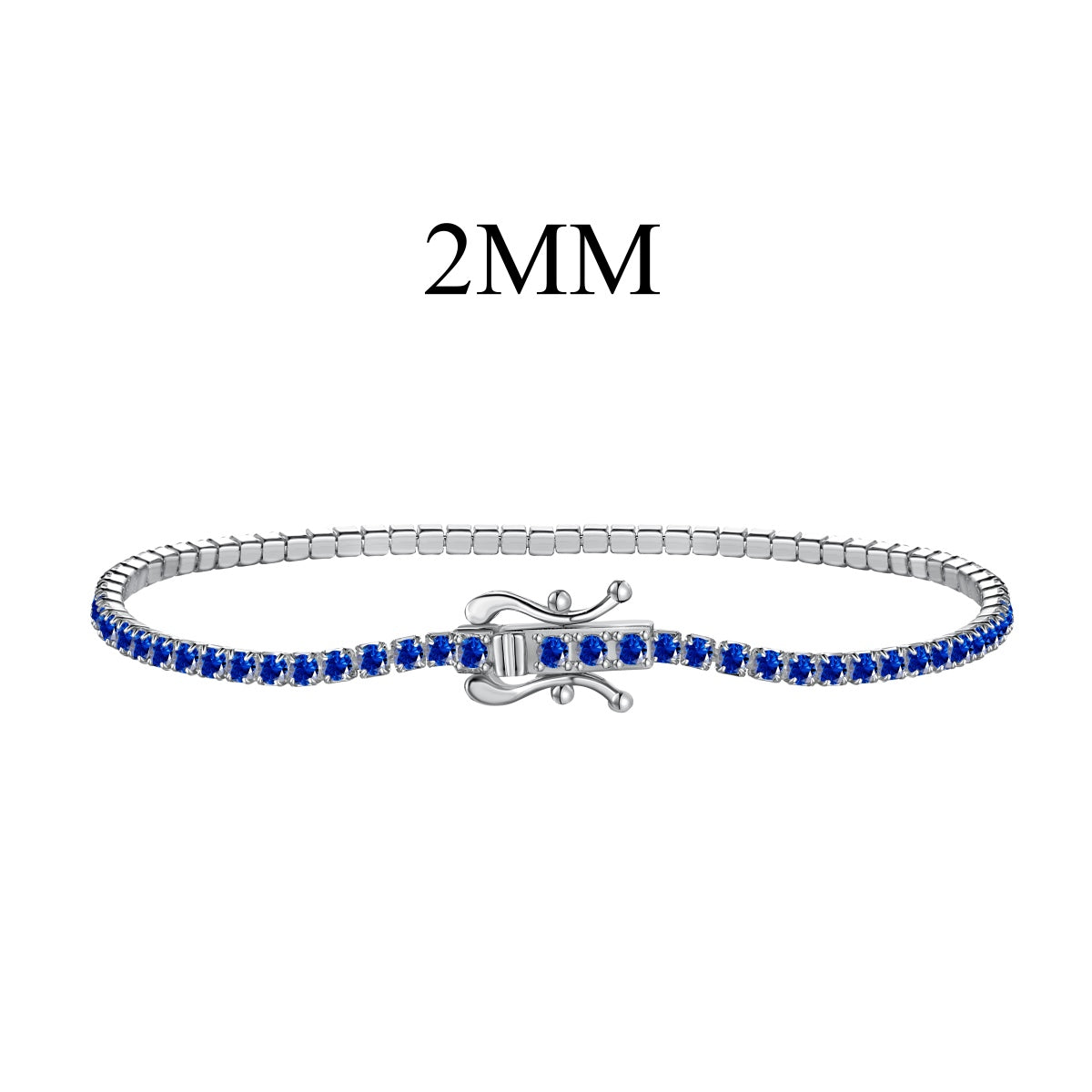 [Limara]Radiant Colorful Round Cut Party Bracelet