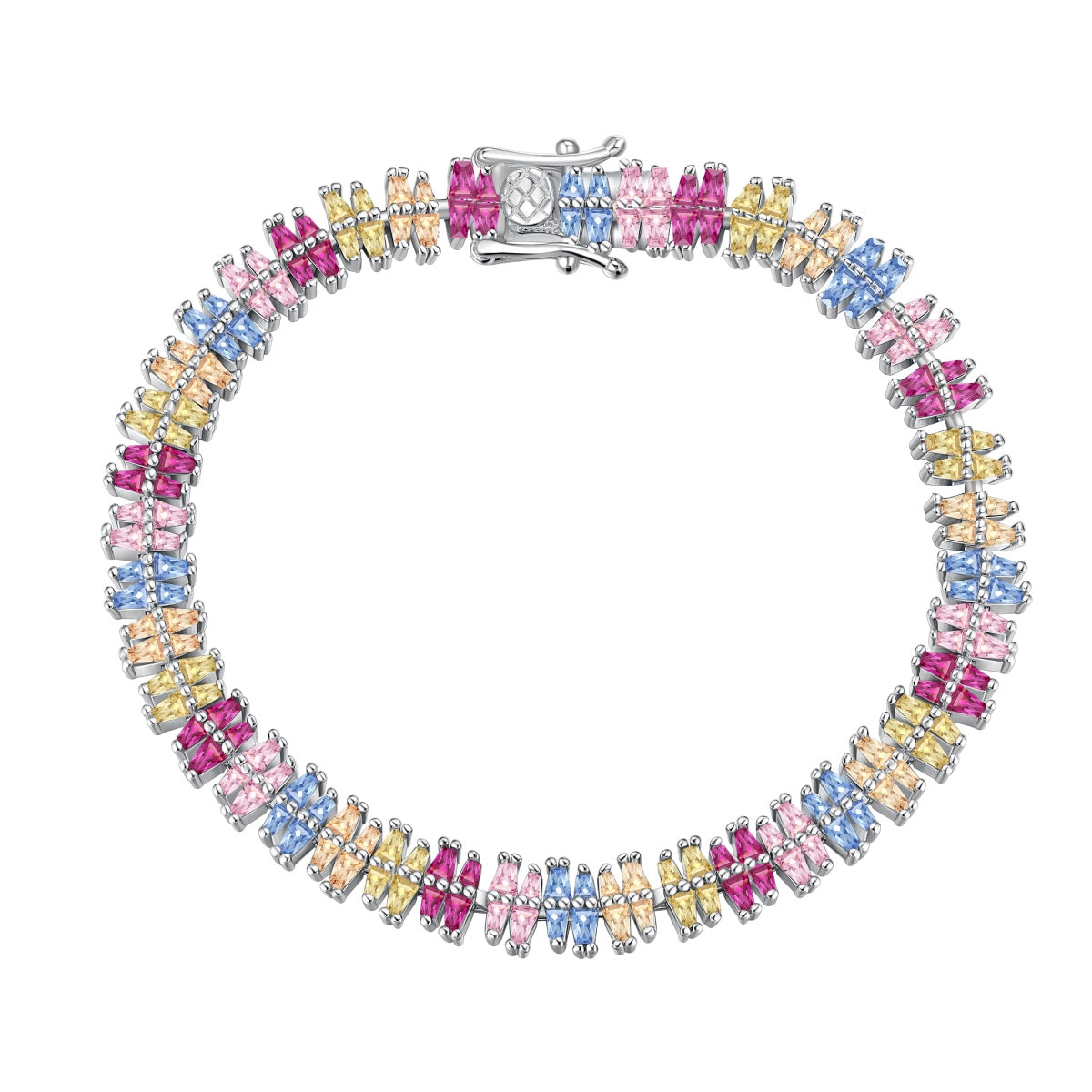 [Limara]Sparkling Exquisite Multi Cut Party Bracelet