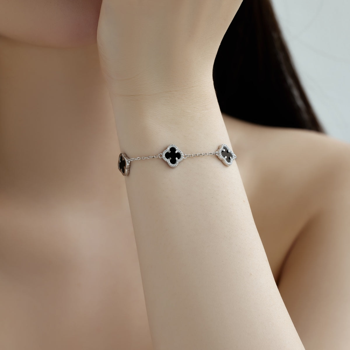 [Limara]Four-Leaf Clover Exquisite Bracelet
