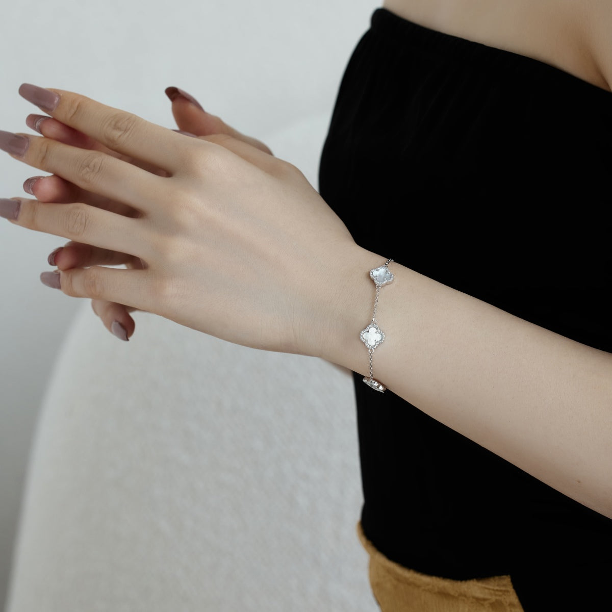 [Limara]Four-Leaf Clover Exquisite Bracelet