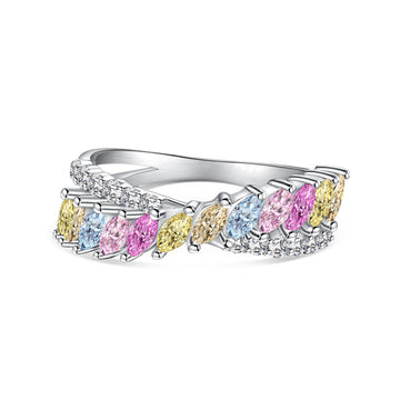 [Limara]Unique Colorful Marquise Cut Daily Ring