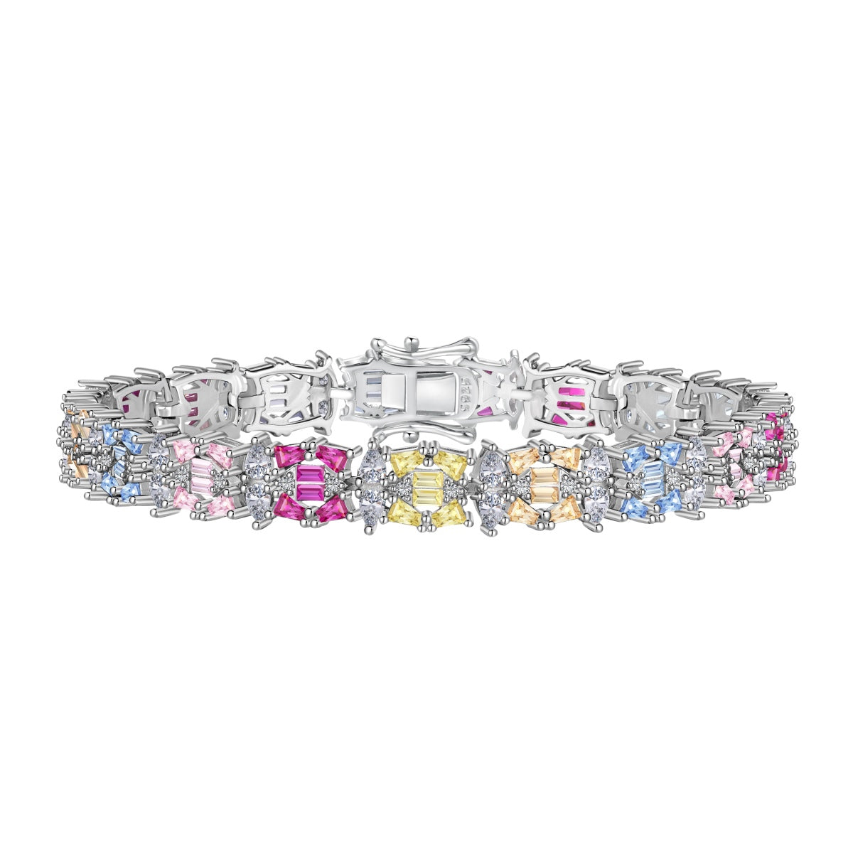 [Limara]Delicate Colorful Multi Cut Party Bracelet