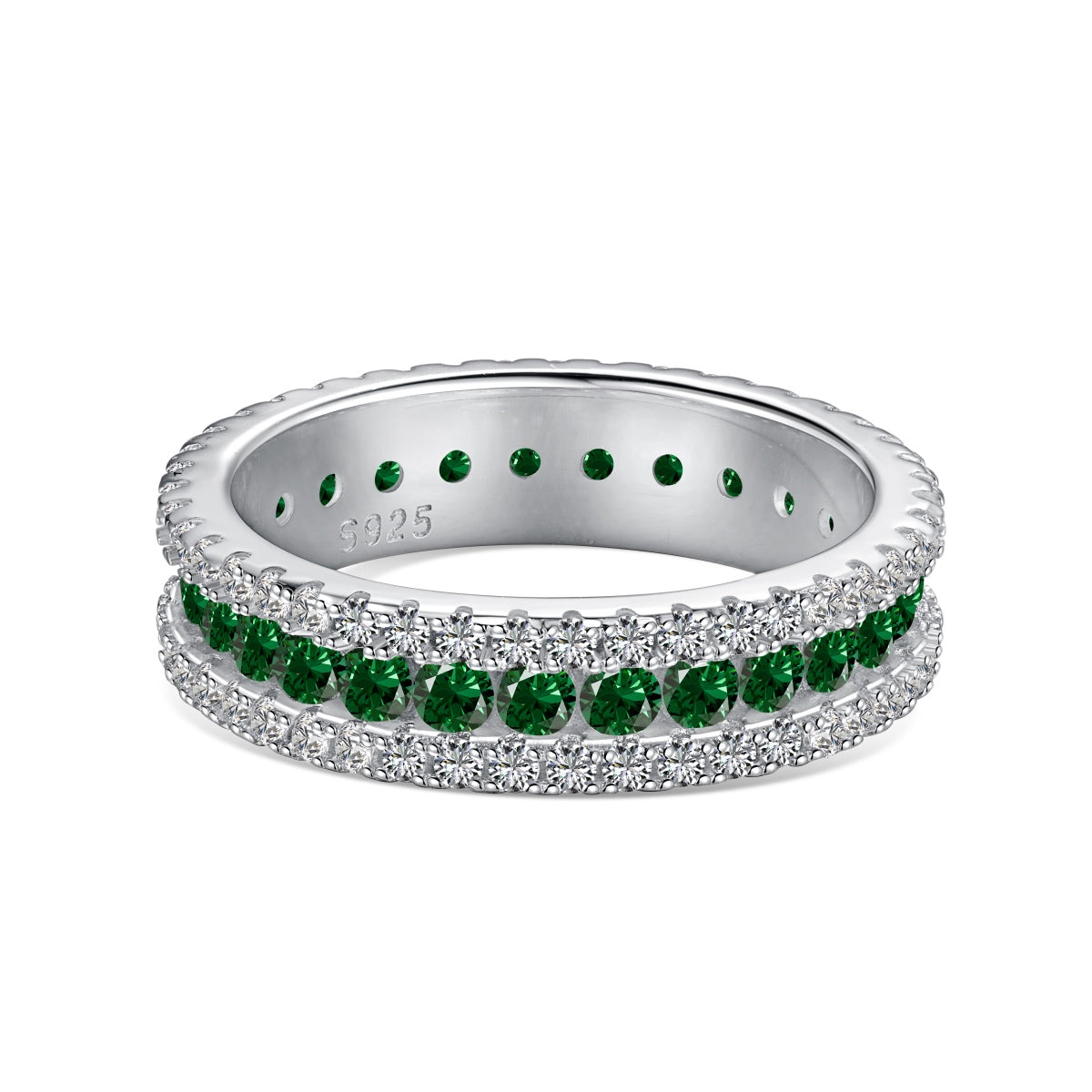 [Limara]Delicate Colorful Round Cut Daily Ring
