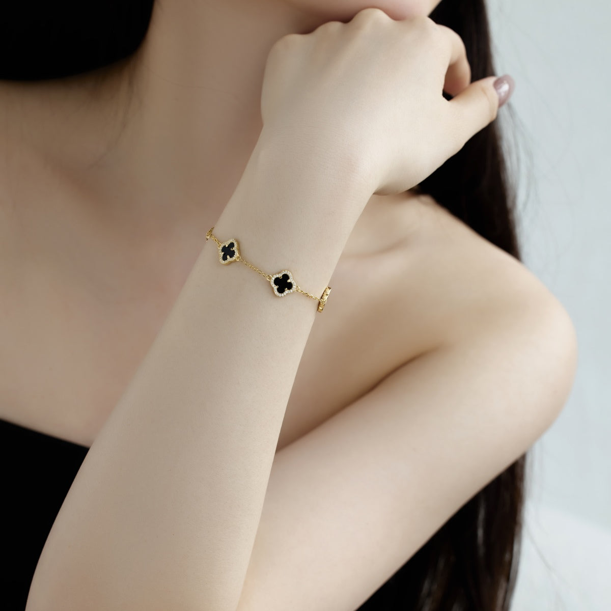 [Limara]Four-Leaf Clover Exquisite Bracelet