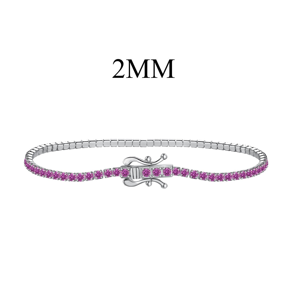 [Limara]Radiant Colorful Round Cut Party Bracelet