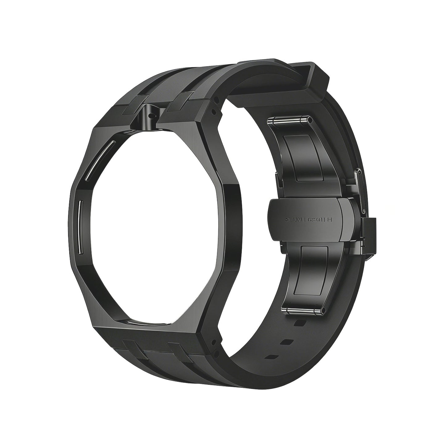 [Limara]OAK POP BLACK STEEL CASE & SILICONE STRAP