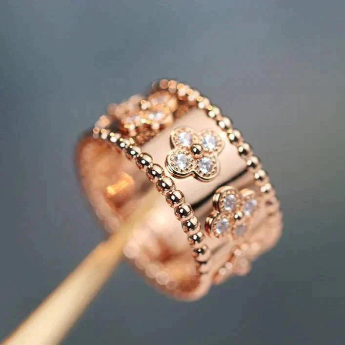 [Limara]CLOVER KALEIDOSCOPE RING 10MM