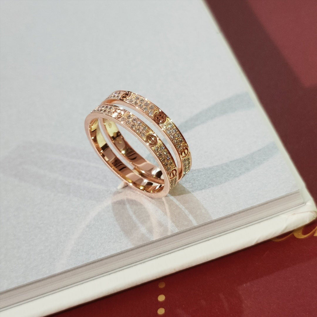 [Limara] LOVE RING 2.65MM DIAMOND