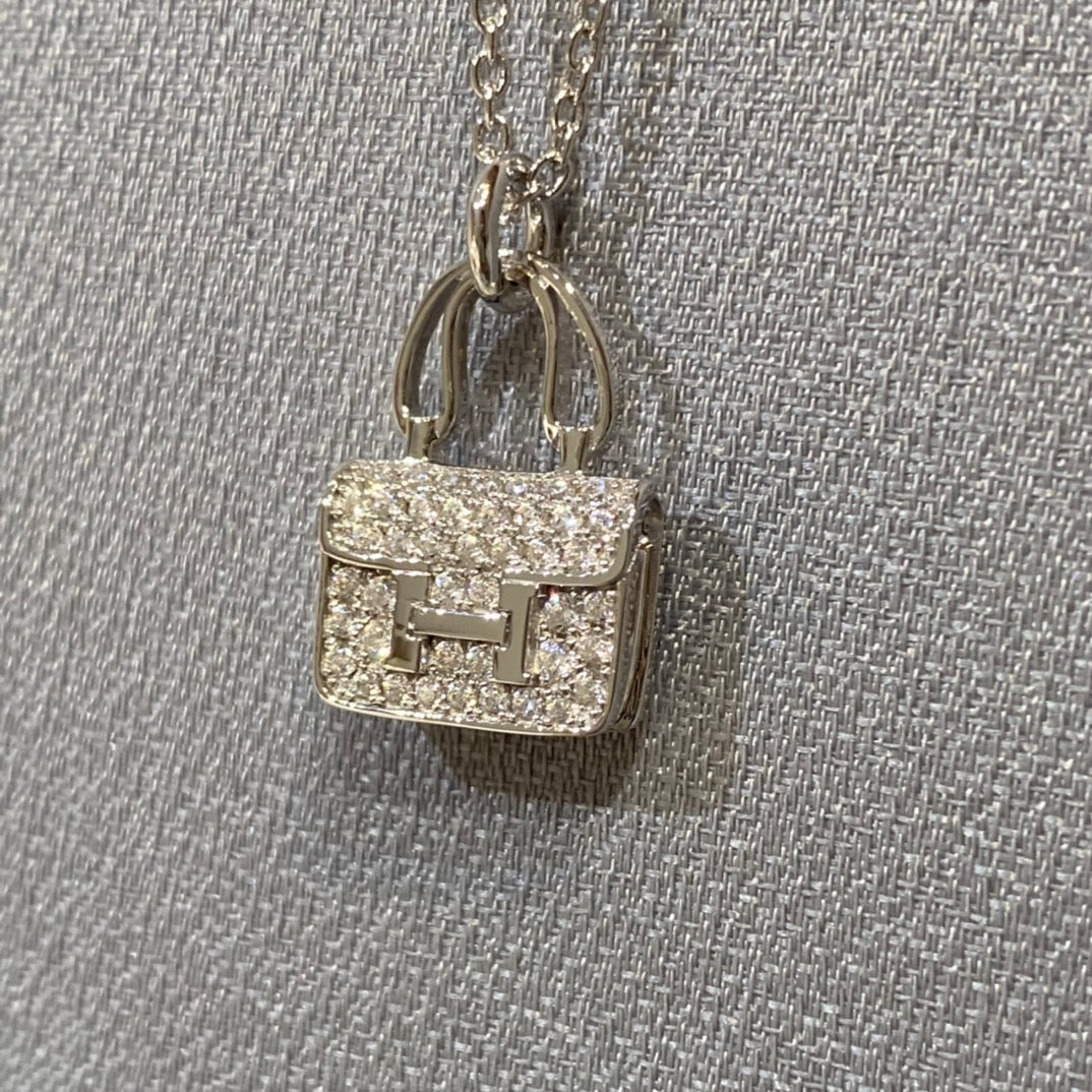 [Limara]CONSTANCE PEDANT DIAMOND NECKLACE