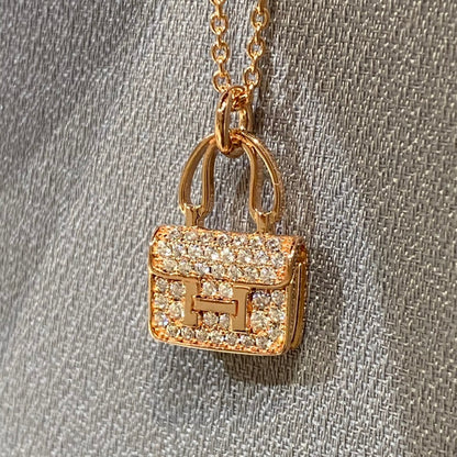 [Limara]CONSTANCE PEDANT DIAMOND NECKLACE