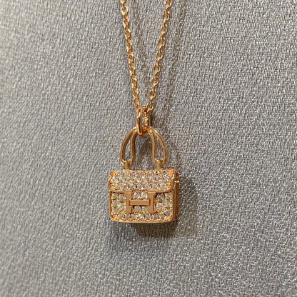 [Limara]CONSTANCE PEDANT DIAMOND NECKLACE
